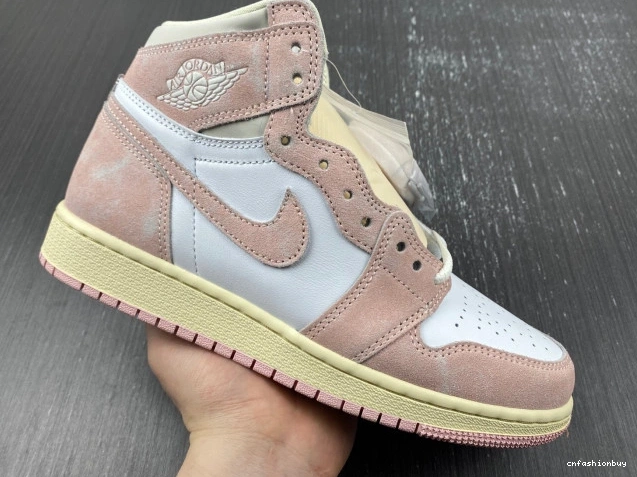 (Women's) FD2596-600 Retro Air 1 Washed OG Pink Jordan High 0723